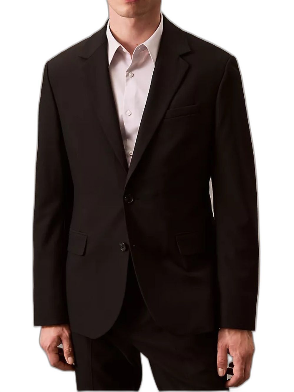Calvin Klein Infinite Stretch Suit Jacket Blazer Black Boys 20R / Men's 36S